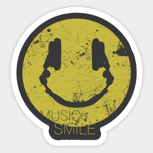 Music Smile Sticker